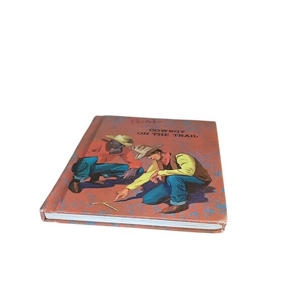 Cowboy On The Trail Donald Russell Benefic Press 1960 Illustrations Max Ranft HC - Picture 6 of 12